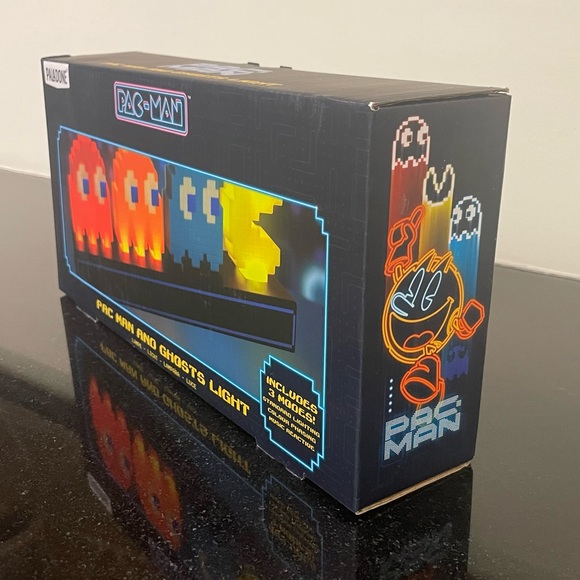 Pac-Man & Ghosts Desk Light Bandai Namco, Atari, Paladone, 80s, Retro, Pac Man - Picture 4 of 9
